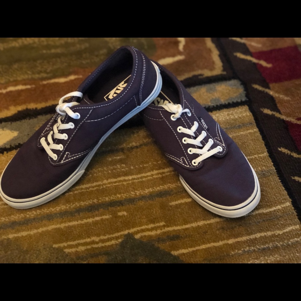 Navy blue Vans